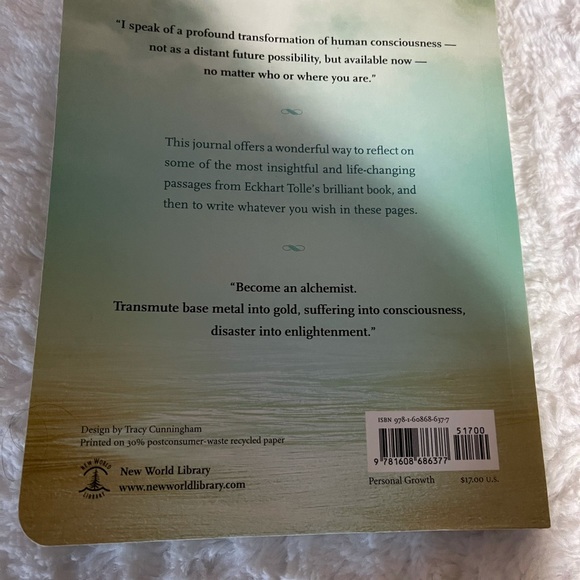 NWT The Power of NOW Journal -For personal growth - Picture 2 of 2